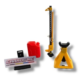 KIT CRAWLER RC (bidón, soporte de bidón, high lift, torre de gato)