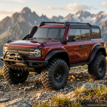 FORD BRONCO RAPTOR ROJO 1:10 HB R 1002 METALIC  RC