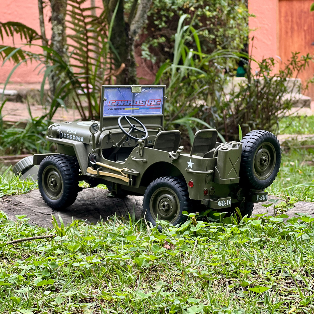 JEEP WILLYS RC MILITAR 1/12 CRC