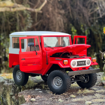 TOYOTA FJ40 A RC 4X4 REPLICA A ESCALA C34 ROJO