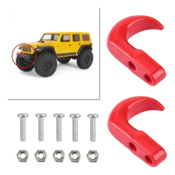 GANCHO DE GRILLETE PAQUETE X2 ESCALA 1/24 2-4 RC