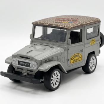 TOYOTA FJ40 VE A CONTROL REMOTO 1/18 GRIS