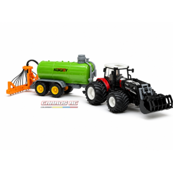 TRACTOR FUMIGADOR A CONTROL REMOTO DISPENSADOR DE FERTILIZANTES