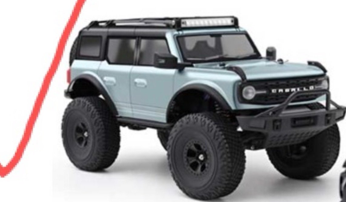 FORD BRONCO 1/18 WLTOYS 184023 CONTROL REMOTO
